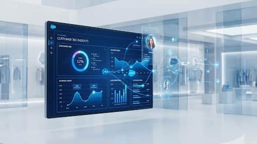 Salesforce Customer 360 implementation for retail growth
