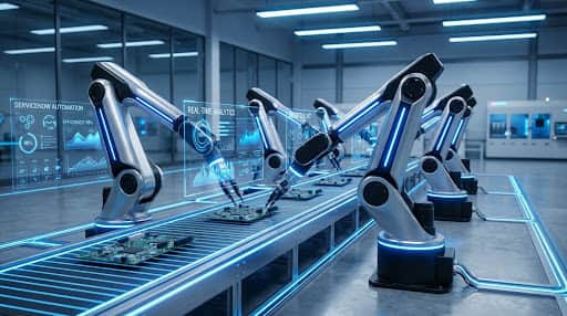 Global manufacturing workflow optimization with ServiceNow